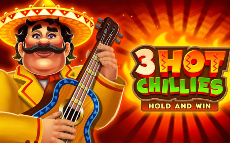 Try your luck at 3 Hot Chillies at 1win online casino.