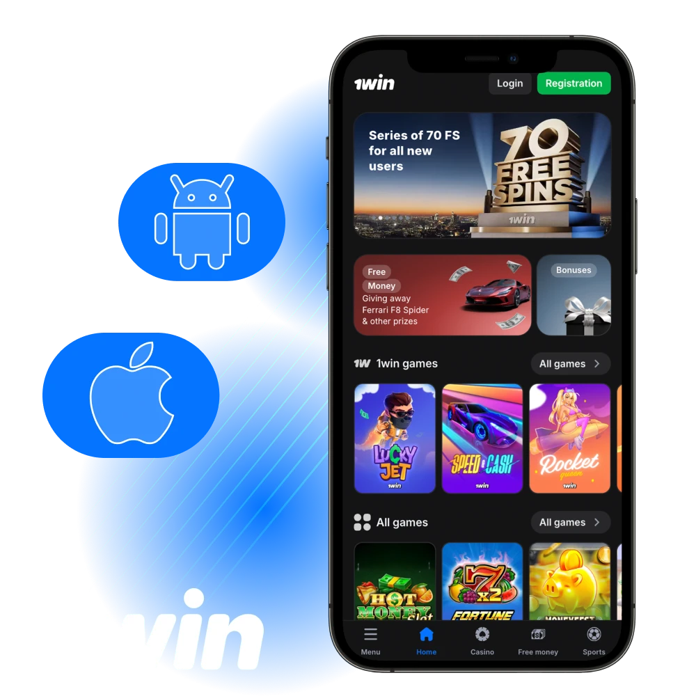 Find out how to download the 1win online casino app to your phone.