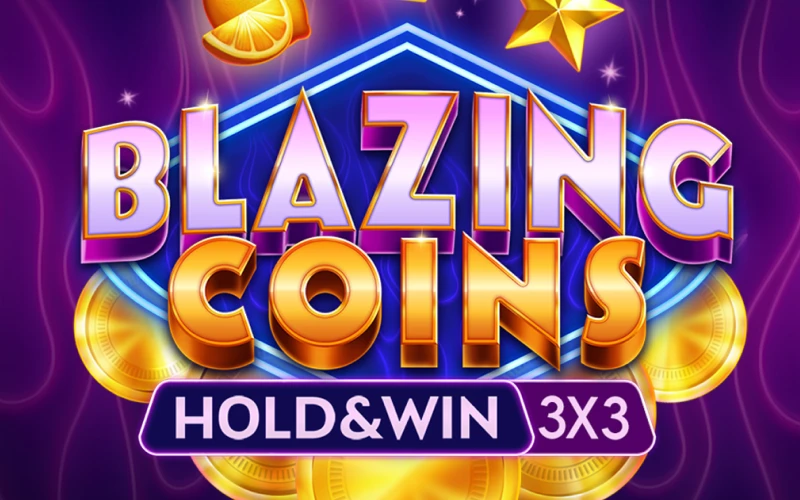 Earn money in Blazing Coins Hold & Win at 1win online casino.