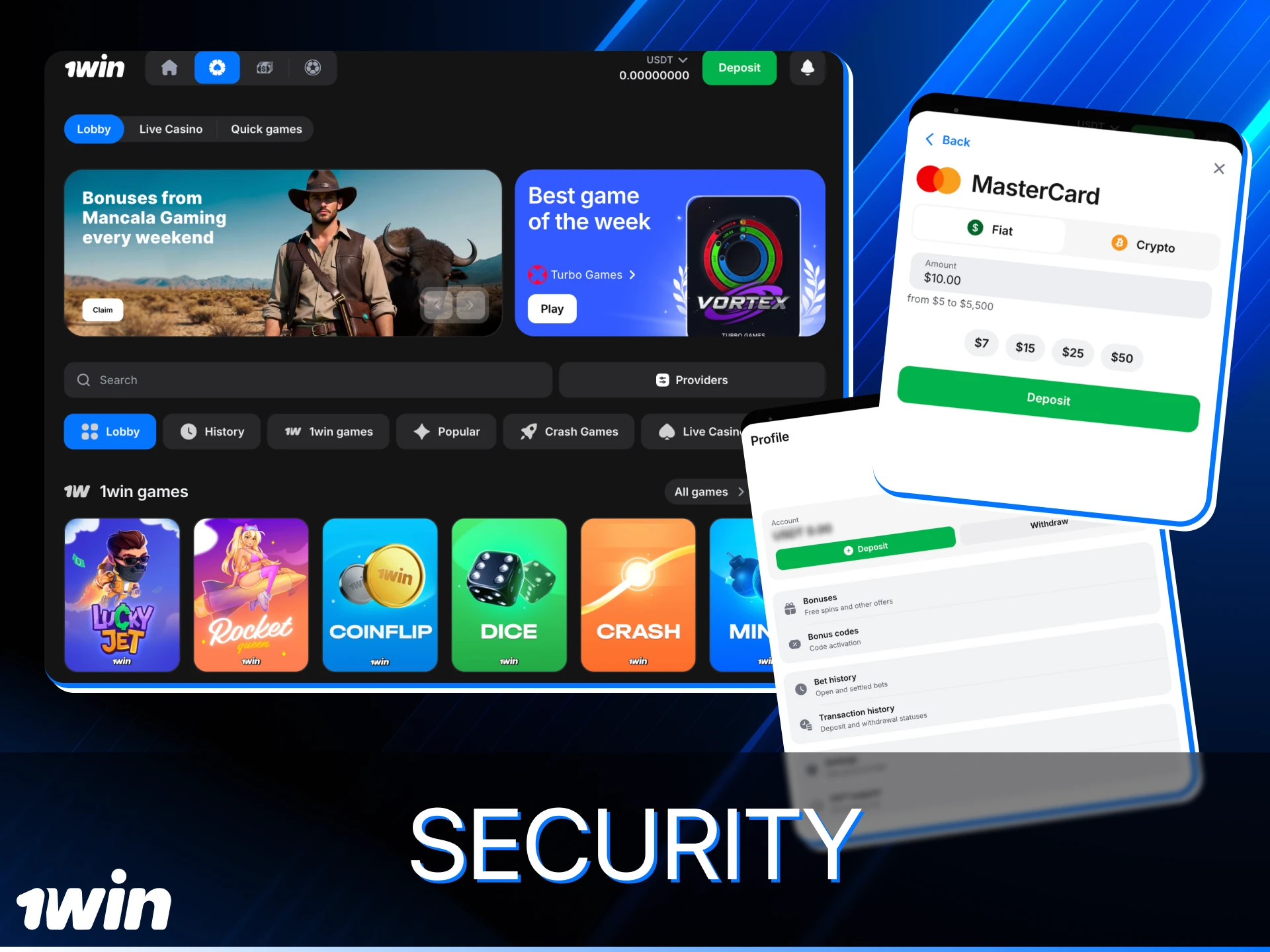 Are payments safe at 1win online casino.