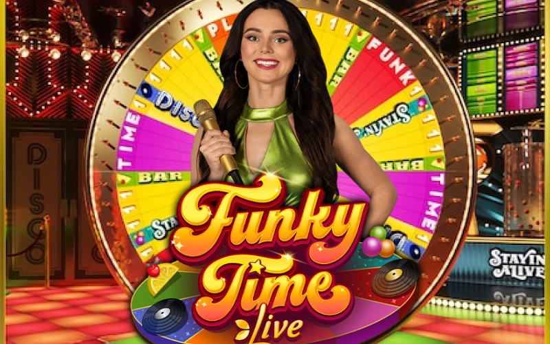 Try your luck in Funky Time at 1win online casino.