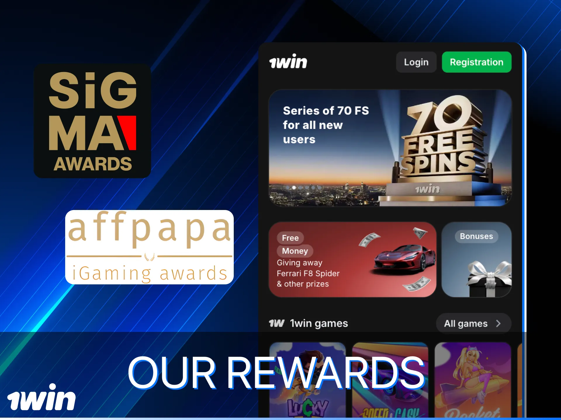 Learn more about 1Win online casino rewards.