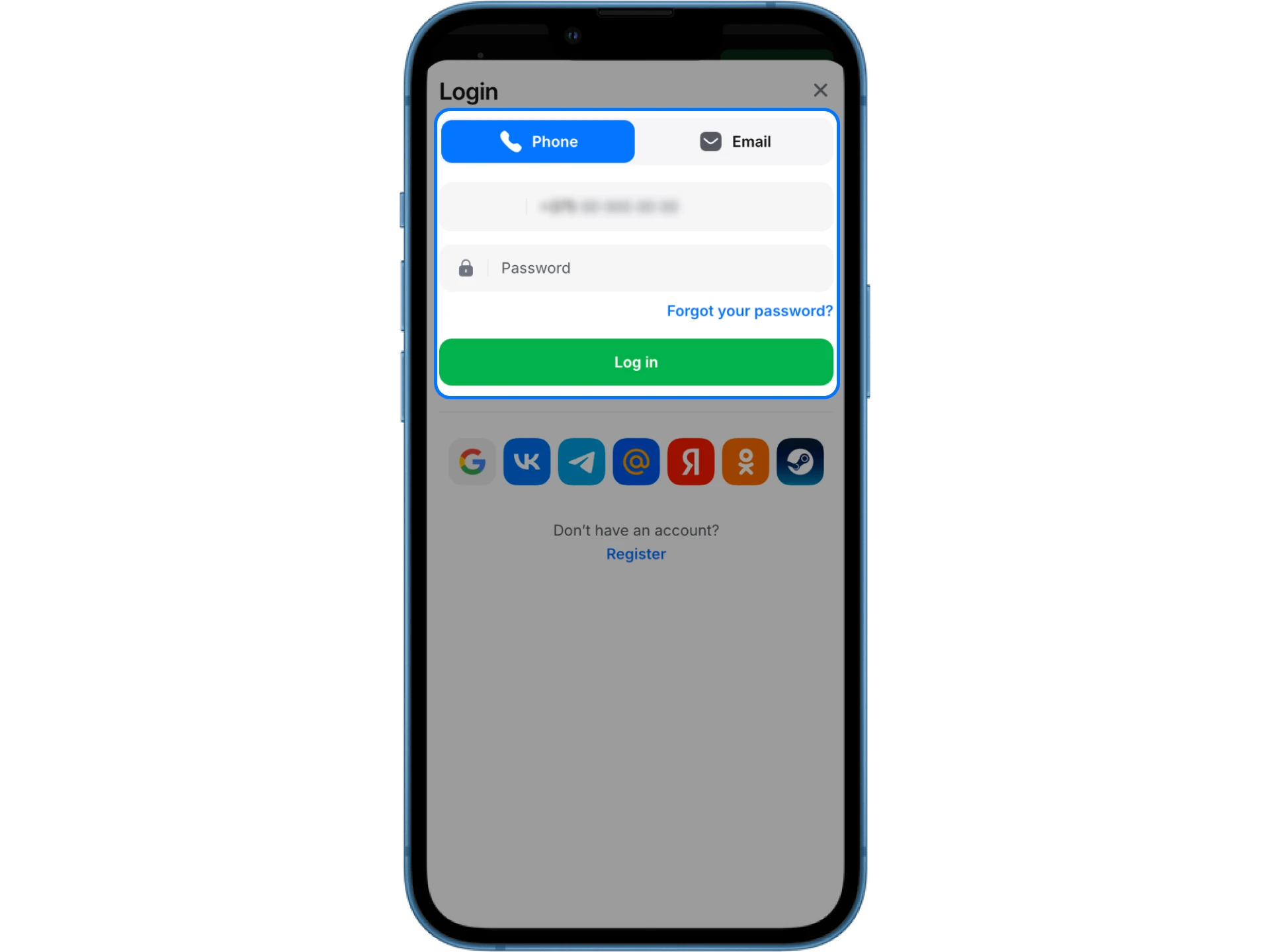 To gain access to the VIP club at the 1win online casino, you must have an account.
