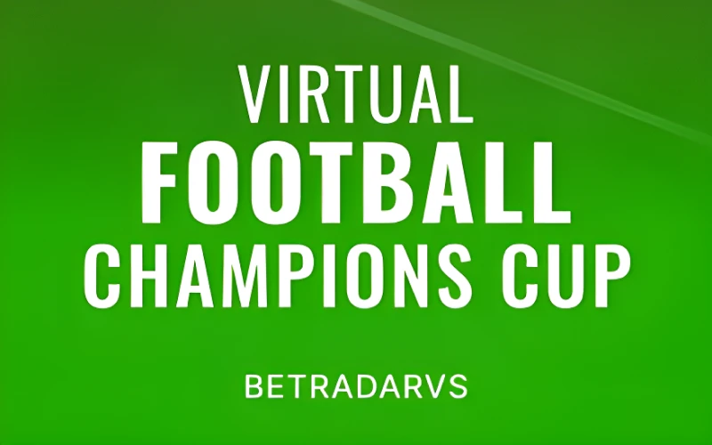 Launch the Virtual Football Champions Cup and feel the thrill of winning.